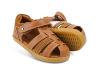 Bobux Roam Caramel sandały dziecięce skórzane