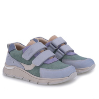 Emel Barcelona półbuty sneakersy skórzano-materiałowe dziecięce