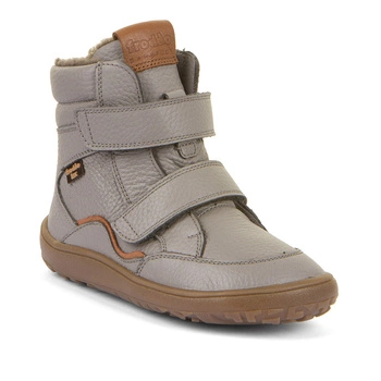 Froddo barefoot skórzane buty zimowe z wełną naturalną i membraną wodoodporną