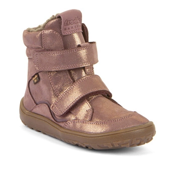 Froddo barefoot skórzane buty zimowe z wełną naturalną i membraną wodoodporną