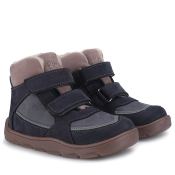 Emel Atlas buty zimowe dziecięce barefoot z wełną naturalną i membraną wodoodporną