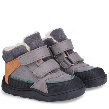 Emel Atlas buty zimowe dziecięce barefoot z wełną naturalną