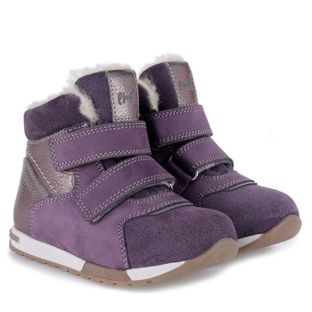 Emel buty zimowe dziecięce z wełną naturalną