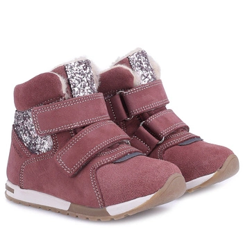 Emel buty zimowe dziecięce z wełną naturalną