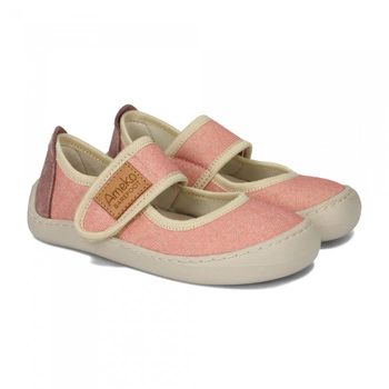 Ameko Noel Brownrose kapcie barefoot otwarte balerinki