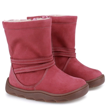 Emel buty zimowe dziecięce barefoot z wełną naturalną